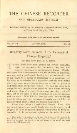 No. 10, October, 1906