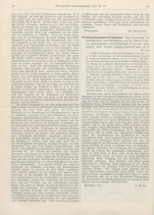 372 [Rezension] Wiegand, Friedrich (Hrsg.), Kirchliche Bewegungen der Gegenwart. Eine Sammlung von Aktenstücken. Jahrgang II. 1908
