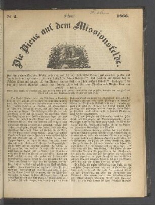 N° 2. Februar. 1866