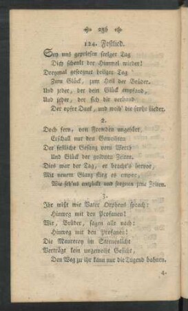 124. Festlied