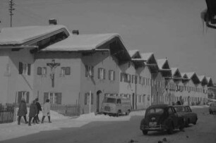 Mittenwald: Häuser am Untermarkt