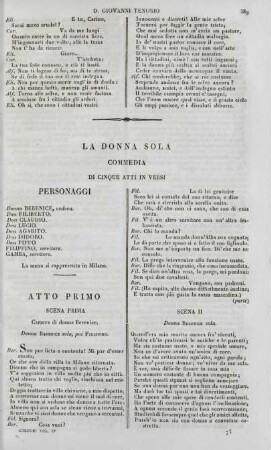 La Donna Sola