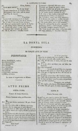La Donna Sola