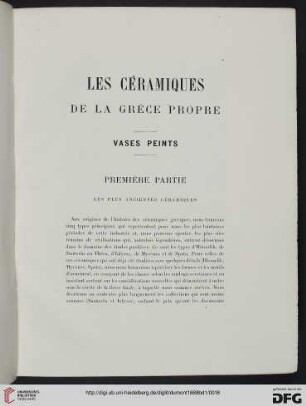 Première partie: Les plus anciennes céramiques