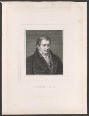 Porträt Ludwig Tieck (1773-1853)
