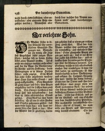 198-209, Der verlohrne Sohn