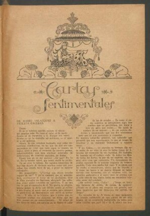 Cartas sentimentales