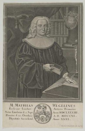 Bildnis des Mathias Wegelinus