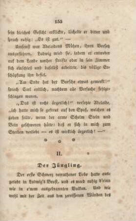 II. Der Jüngling