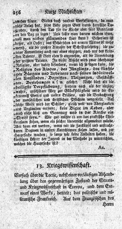 Versuch über die Taktik. T.1.2.