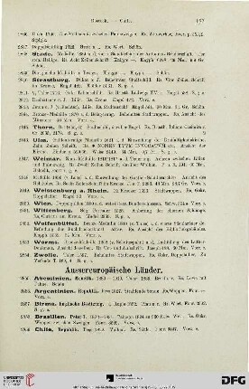 Aussereuropäische Länder (Nr. 2855-2896)