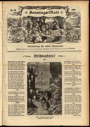 Ausgabe vom Sonntag, den 24. Dezember 1905.