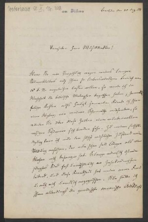 Brief an Friedrich Wilhelm Jähns : 30.12.1864