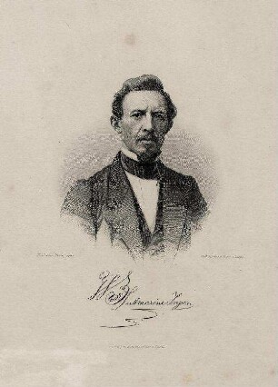 Bildnis von Wilhelm Bauer (1822-1875)