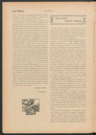 Una novela popular alemana