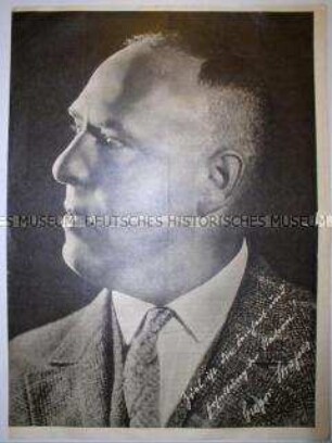 Illustrierter Sonderdruck der NSDAP zur Reichstagswahl am 31. Juli 1932 mit dem Text einer Rundfunkrede von Gregor Straßer