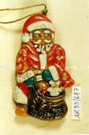 Christbaumschmuck: Wachsbehang - Nikolaus