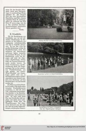 Von dänischer Gartengestaltung, [2]: die Friedhöfe
