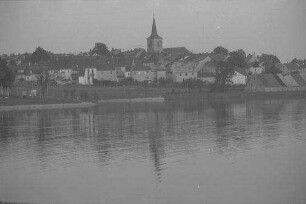 Weißenstadt: Egersee [Weißenstädter See], mit Ort