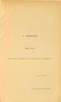 [Serie I, Volume I, No. 1]