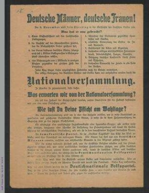Deutsche Männer, deutsche Frauen