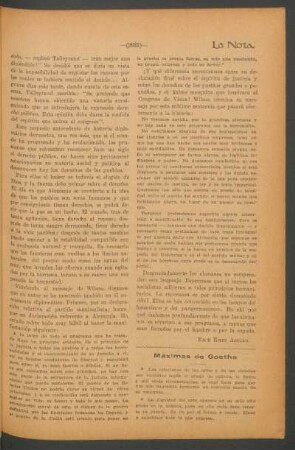 Máximas de Goethe
