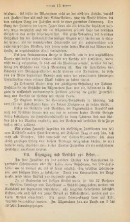 VII. Erzeugung und Vertrieb von Leder.