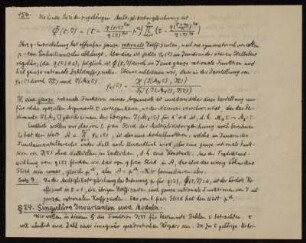 § 24. Singuläre Invarianten und Moduln.