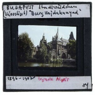 Budapest, Stadtwäldchen,Budapest, Burg Vajdahunyad