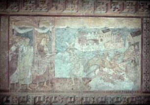 1. Bildfeld von Westen: Die Heilung der Besessenen von Gerasa