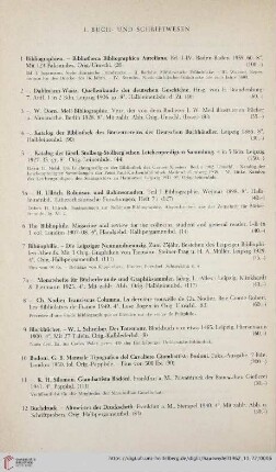 Buch und Schriftwesen (Nr. 1-64)