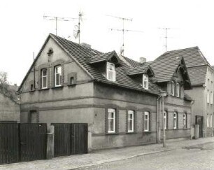 Hoyerswerda, Heinrich-Heine-Straße 15 und 17. Wohnhäuser (um 1900)