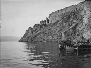 “Lots Frau” : Hang des Salzberges von Mount Sodom.