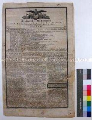 Tageszeitung Berlinische Nachrichten, Nr. 73