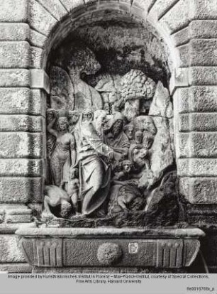Papacqua-Brunnen : Mose-Gruppe