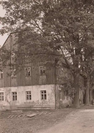 Bärenstein (Erzgebirge). Huthaus "Hiob-Erbstollen"
