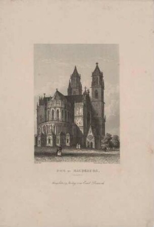 Der Dom in Magdeburg, Ostseite