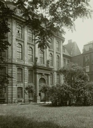 Dresden, Wilsdruffer Straße 2, Landhaus, Hoffassade