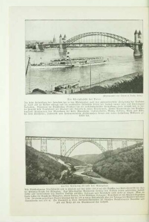 Kaiser Wilhelm-Brücke bei Müngsten
