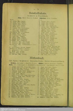 Reinholdshain