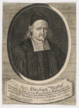Bildnis des Abraham Wentzel