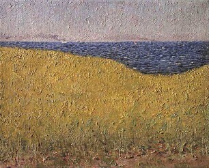 Rapsfeld an der Ostsee