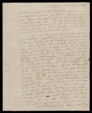 Brief von Christian Schlosser an Johannes und Franz Riepenhausen, Schaffhausen, 5.8.1812