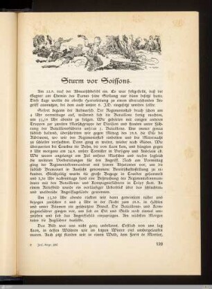 Sturm vor Soissons