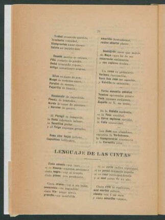 Lenguaje de las cintas
