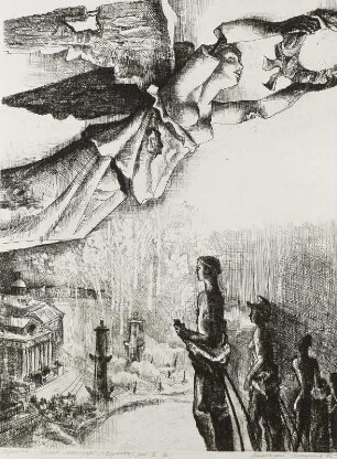 Triptychon "Gedächtnis Leningrads", Blatt II