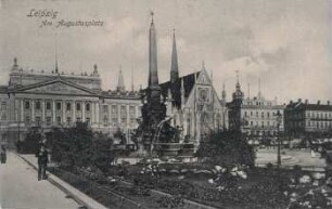 Leipzig: am Augustusplatz