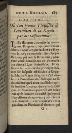 Chapitre I. - Chapitre VI.