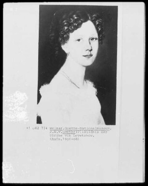 Bildnis der Ulrike von Levetzow