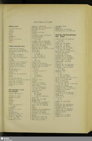 Zeitregister